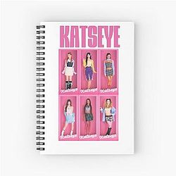 Katseye Spiral Notebook
