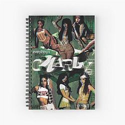 Kats Eye poster Spiral Notebook