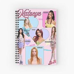 Katseye Spiral Notebook