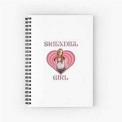 Megan Skiendiel Girl Katseye Spiral Notebook