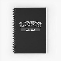 Kpop College - KatEye - Merch for Kpop fans - Gift for Eyecons Spiral Notebook