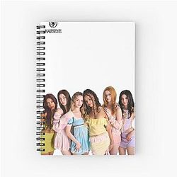 Katseye Poster Spiral Notebook