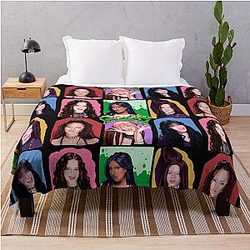 Katseye Gnarly Art Throw Blanket