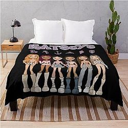Katseye Beautiful Chaos World Tour Gnarly Soft is Strong Throw Blanket