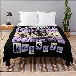 Katseye Beautiful Chaos World Tour Gnarly Soft is Strong Throw Blanket