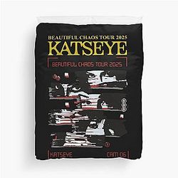 Katseye Kpop - The Beautiful Chaos Tour, Katseye Duvet Cover