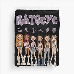 Katseye - Beautiful Chaos World Tour - Katseye Gnarly - Soft is Strong Duvet Cover