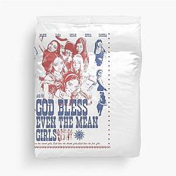 Katseye girl group vintage concert duvet cover