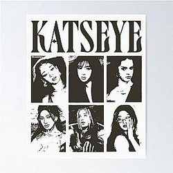 Vintage Katseye Poster