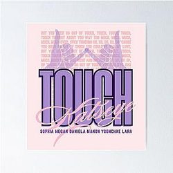 Touch Katseye Art Poster