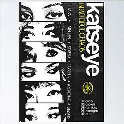 KATSEYE Aesthetic Graphic Print Poster