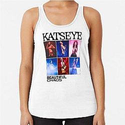 Katseye Beautiful Racerback Tank Top