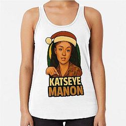 Christmas KatsEye Racerback Tank Top