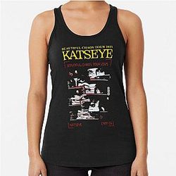 Katseye The Beautiful Chaos Tour Katseye Gnarly Racerback Tank Top