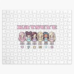Katseye K-Pop Graphic Chibi Jigsaw Puzzle