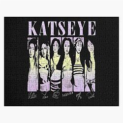 Vintage Katseye Music, Kpop Graphics, Beautiful Chaos Jigsaw Puzzle