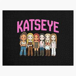 Katseye - Beautiful Chaos World Tour - Katseye Gnarly - Soft is Strong Jigsaw Puzzle
