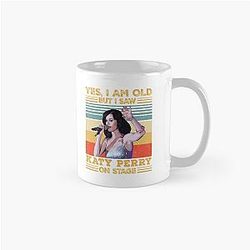 Retro Yes I'm Old But I Saw Katy Perry on Stage Classic Mug