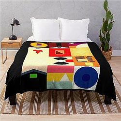 Kanye West Discography Throw Blanket