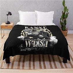The College Dropout Kanye West Album Throw Blanket