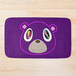 Kanye West Gradient Mascot Design Bath Mat