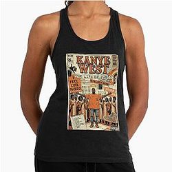 The College Dropout Kanye West Racerback Tank Top
