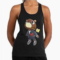 The College Dropout Kanye West Album Racerback Tank Top