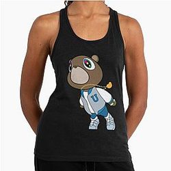 The College Dropout Kanye West Album Racerback Tank Top