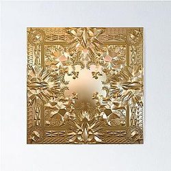 Watch The Throne - Kanye West Album Cover Poster 4K High Resolution
