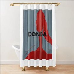 DONDA Kanye West Album Design Shower Curtain