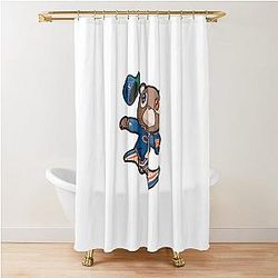 Kanye West Dropout Bear Chicago Vintage Classic Graduation Shower Curtain