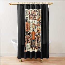 The College Dropout Kanye West Shower Curtain