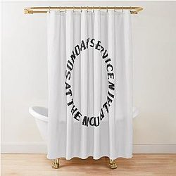 Kanye West Sunday Service at the Mountain Shower Curtain