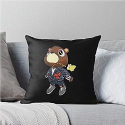 The College Dropout Kanye West Album Throw Pillow
