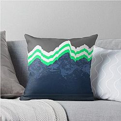 Kanye West Ye Mountains Throw Pillow