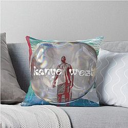Kanye West Trippy Valentines Gift Throw Pillow