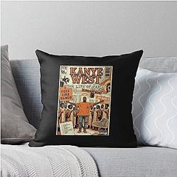 The College Dropout Kanye West Album Throw Pillow