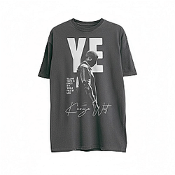 Vintage 90s Bootleg Graphic Style DTNK0603 Kanye West T-Shirts