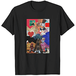 Discography Collage LA 0404 Kanye West T-shirts