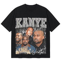 Diamond Text Vintage LA 0404 Kanye West T-shirts
