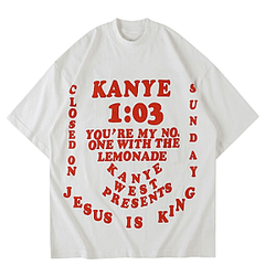 Jesus On King DTNK1304 Kanye West T-Shirts