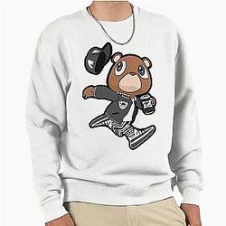 Raiders Kanye West Bear Pullover Sweatshirt