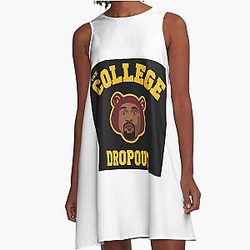 Kanye West College Dropout A Line Dress