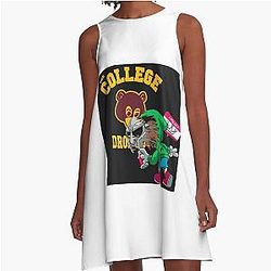 Kanye West College Dropout A-Line Dress