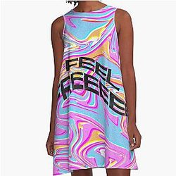 I Feel Free Kanye West Art Dress