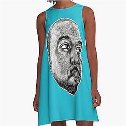 The Legend of Kanye West A-Line Dress