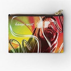 Kanye West Trippy Portrait Zipper Pouch