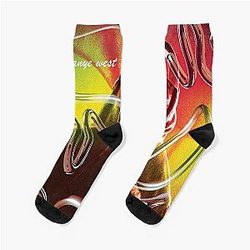 Kanye West Portrait Socks