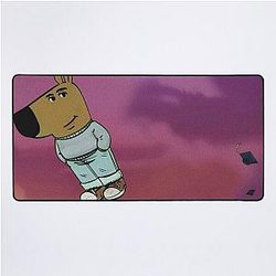 Chill Guy Graduation by Kanye West Desk Mat