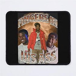 Kanye West Vintage Rap Tee Mouse Pad
